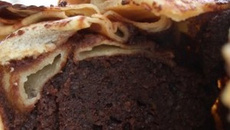 Moelleux au chocolat et amandes en aumônière