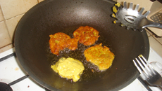 Beignets croquants de courgettes