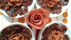 Roses des Sables maison aux corn'flakes et chocolat