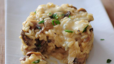 Risotto Champignons et Bresse Bleu