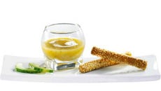 Petite soupe de concombre et carottes