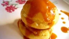 Religieuse au caramel au beure salé