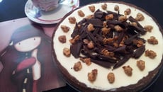 Tarte aux copeaux de chocolat 