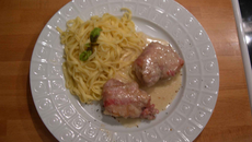 Médaillons de filet mignon de porc au cidre