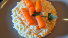 Risotto carotte vanille