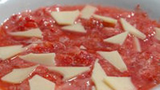 Fraises au fromage