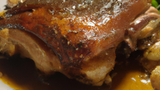 Côte de porc au miel