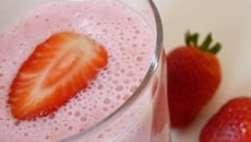 Smoothie fraises & marshmallow