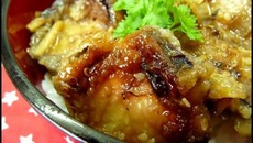 Donburi d'aubergines fondantes et faciles