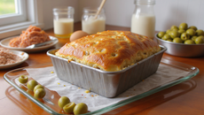 Cake thon olive fromage