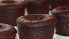 Mini-moelleux au chocolat
