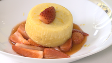 Millasson et sa soupe fraîche de fraises