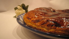 Galette des rois à la crème d'amandes
