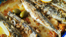 Gratinée de sardines aux saveurs du soleil