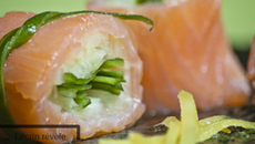 Makis saumon concombre (Kappa)