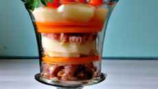 Verrine choucroute, Carotte et Pomme