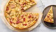 Tarte à la rhubarbe classique