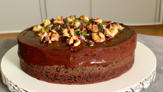 Gâteau chocolat noisettes