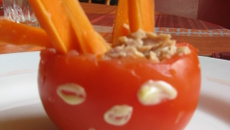 Monstres rouges au thon