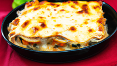 Lasagnes poulet roquefort
