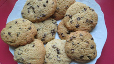 Cookies aux pépites de chocolat et amandes