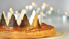 Galette des rois à la crème onctueuse d'amande