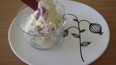 Glace façon cheesecake