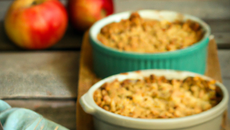 Crumble aux pommes délicieux !