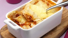 Petites lasagnes au fromage à raclette
