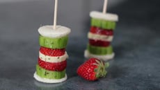 Club fraise en brochette