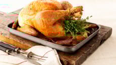Dinde farcie et pochée