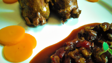 Lapin sauce chocolat