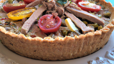 Tarte au thon et légumes