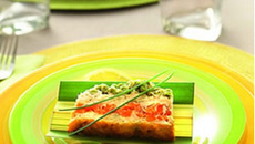 Terrine de saumon aux petits légumes