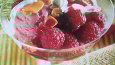 Framboises melba à ma façon