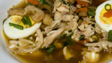 Soupe d'entrailles de poisson