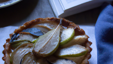 Tartelette poire et bleu
