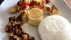 Brochettes de poulet citromarin