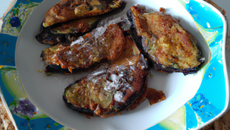 Beignets d'aubergines rapides