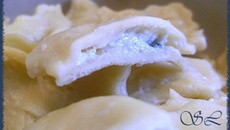 Raviolis au roquefort