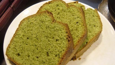 Cake au thé vert