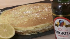 Pâte à crêpes au rhum