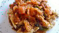 Gorditas au poulet et sa sauce Salsa