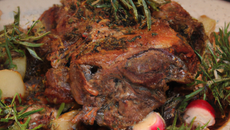 Gigot d'agneau à la provençale