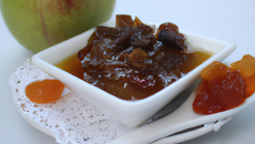 Confiture pomme-raisin