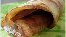 Crêpes aux pommes rapides