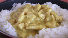 Poulet au Coco et Curry