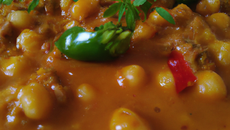 Chili de pois capucins