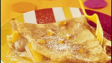 Crêpes aux marrons et à l'orange