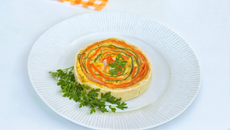 Tartelette surimi et courgettes